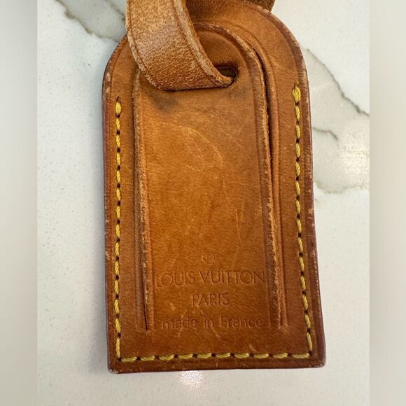 AUTHENTIC Louis Vuitton Name Luggage tag - Picture 4 of 5